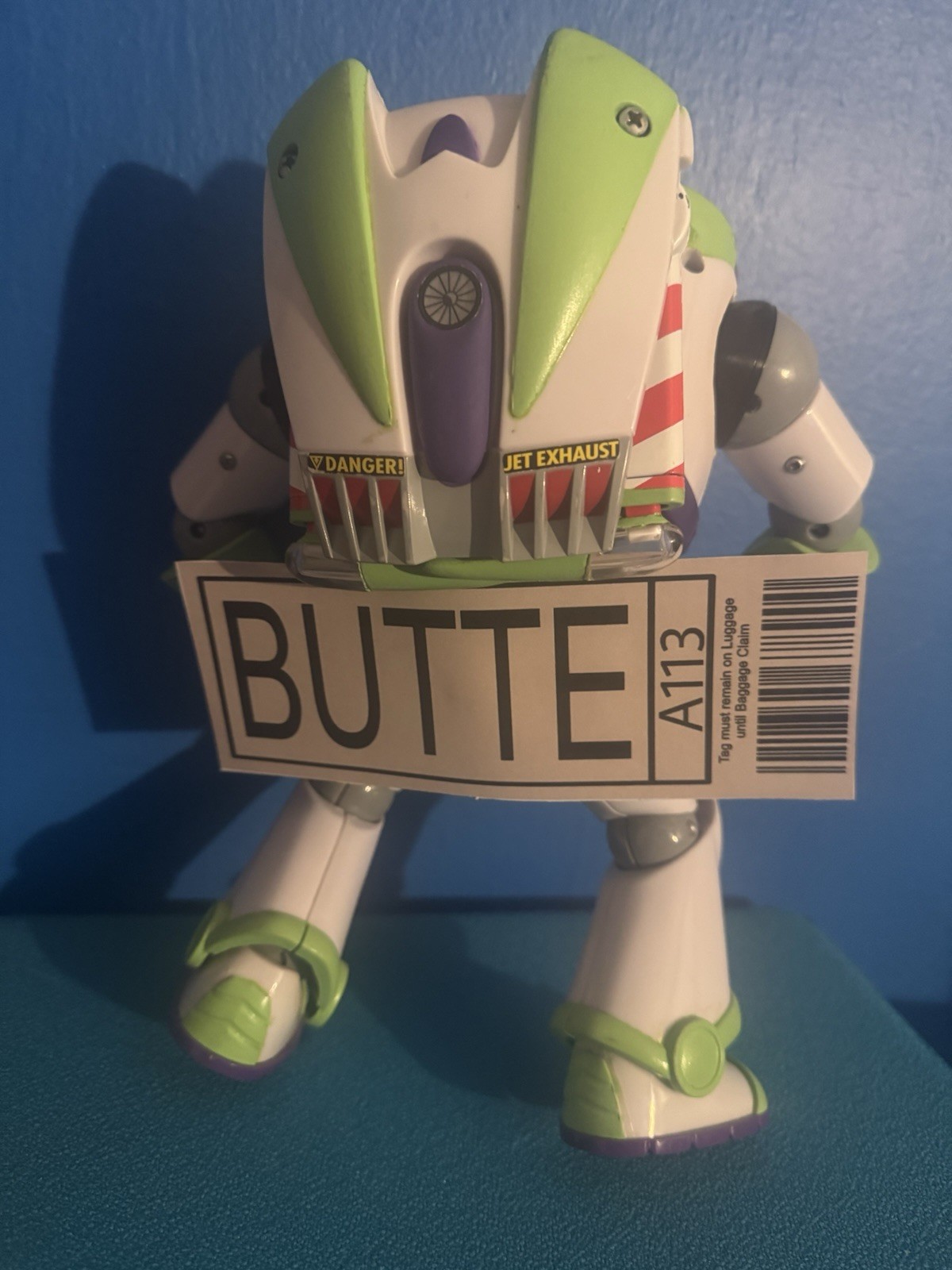 Toy Story 2 Butte Bumper Sticker Replica