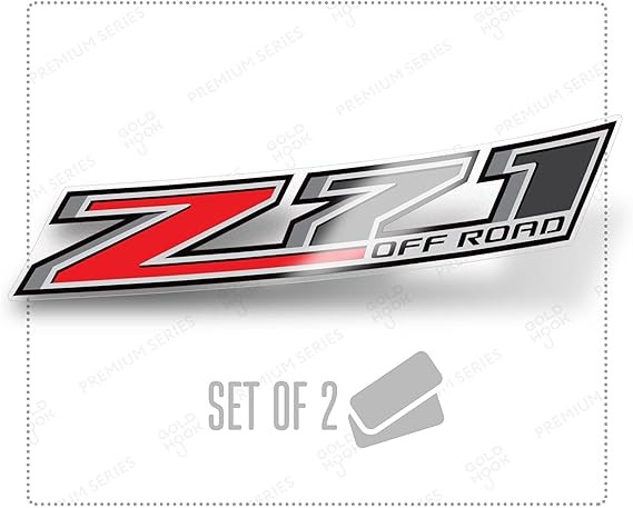 Decal for Trucks Chevy Silverado Z71 Off Road Stickers – F (2014-2017) Bed Si…