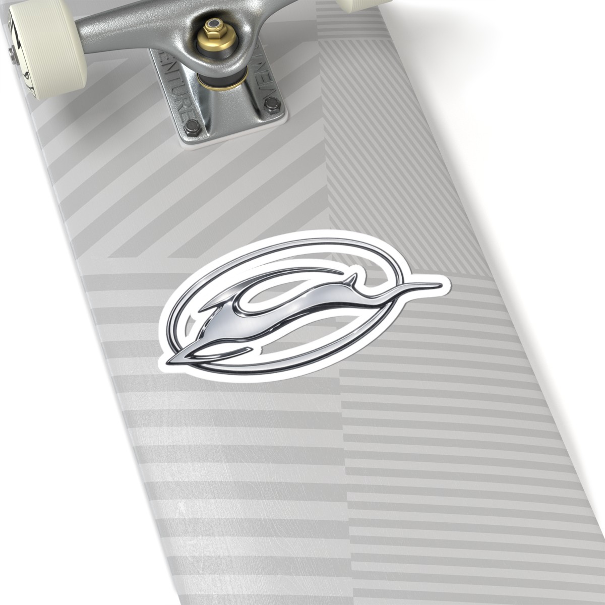 Chevrolet Impala Running Emblem Sticker – Chrome Logo Decal