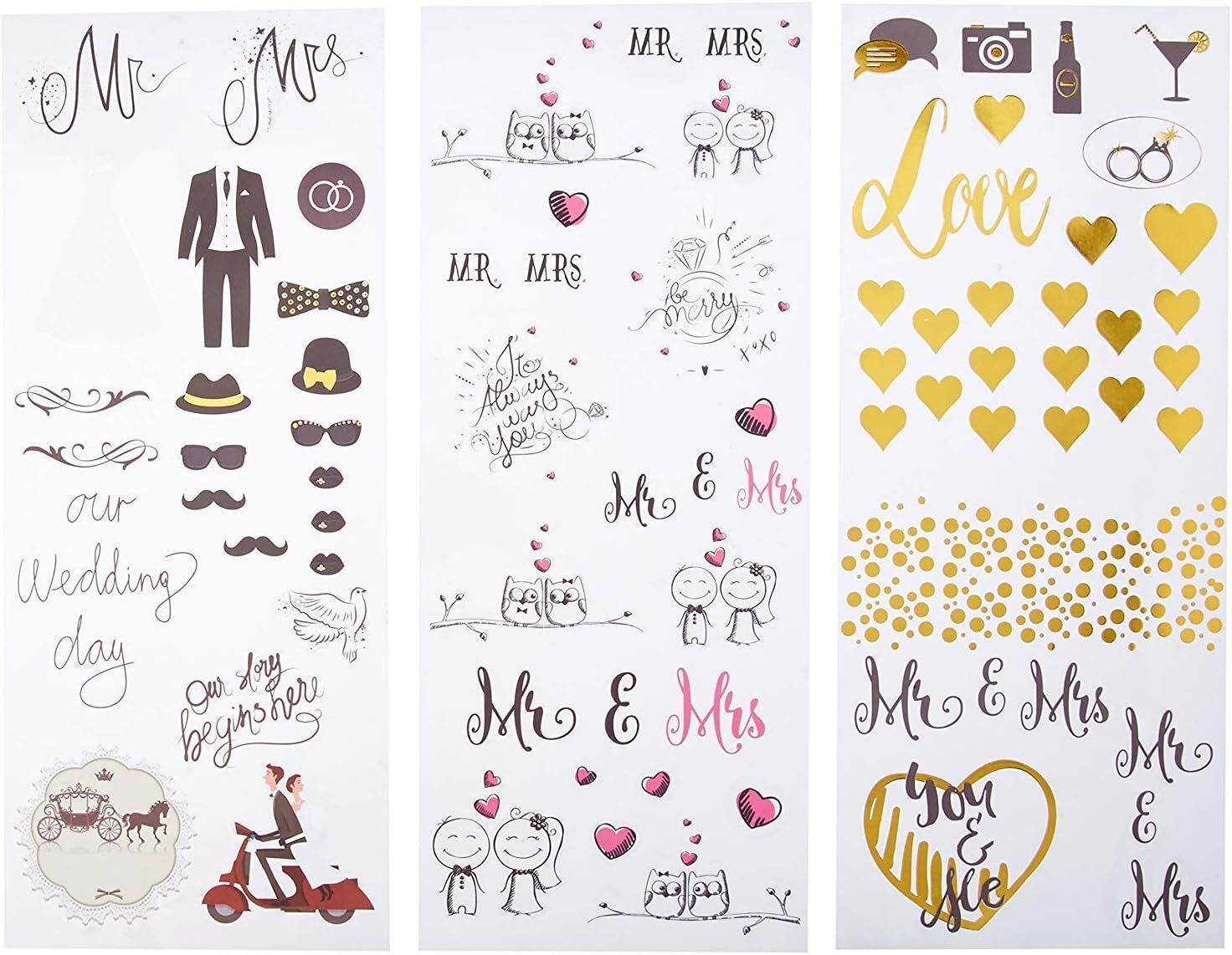 Zink Colorful & Decorative Sticker Sets for Instant Photo Projects