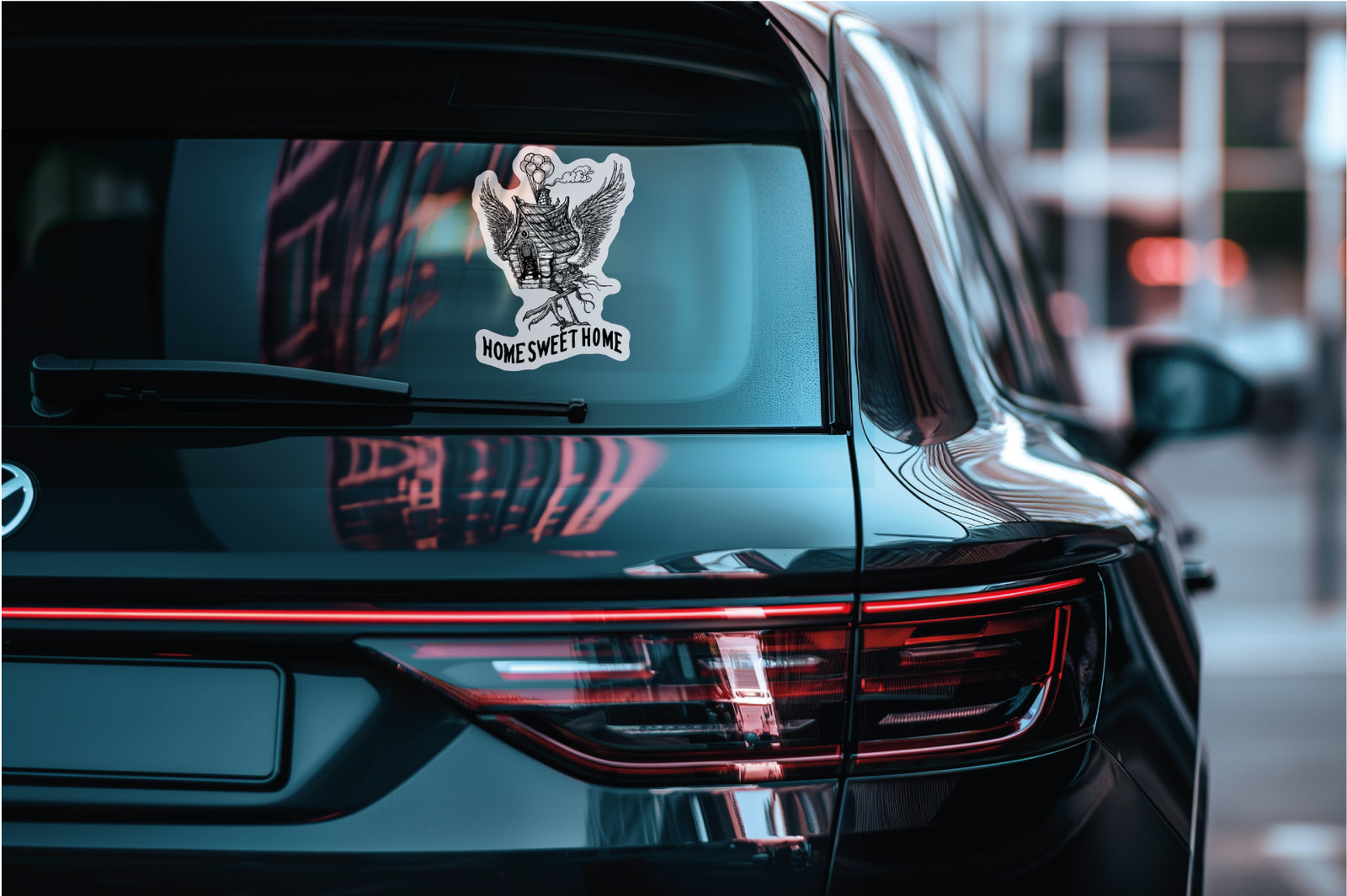 Laminated decal/sticker–UV & Water resistant for in/outdoor use