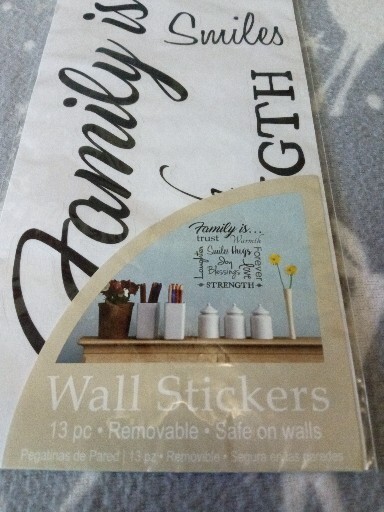 A Lot Of 3 Removable Inspirational Wall Stickers .