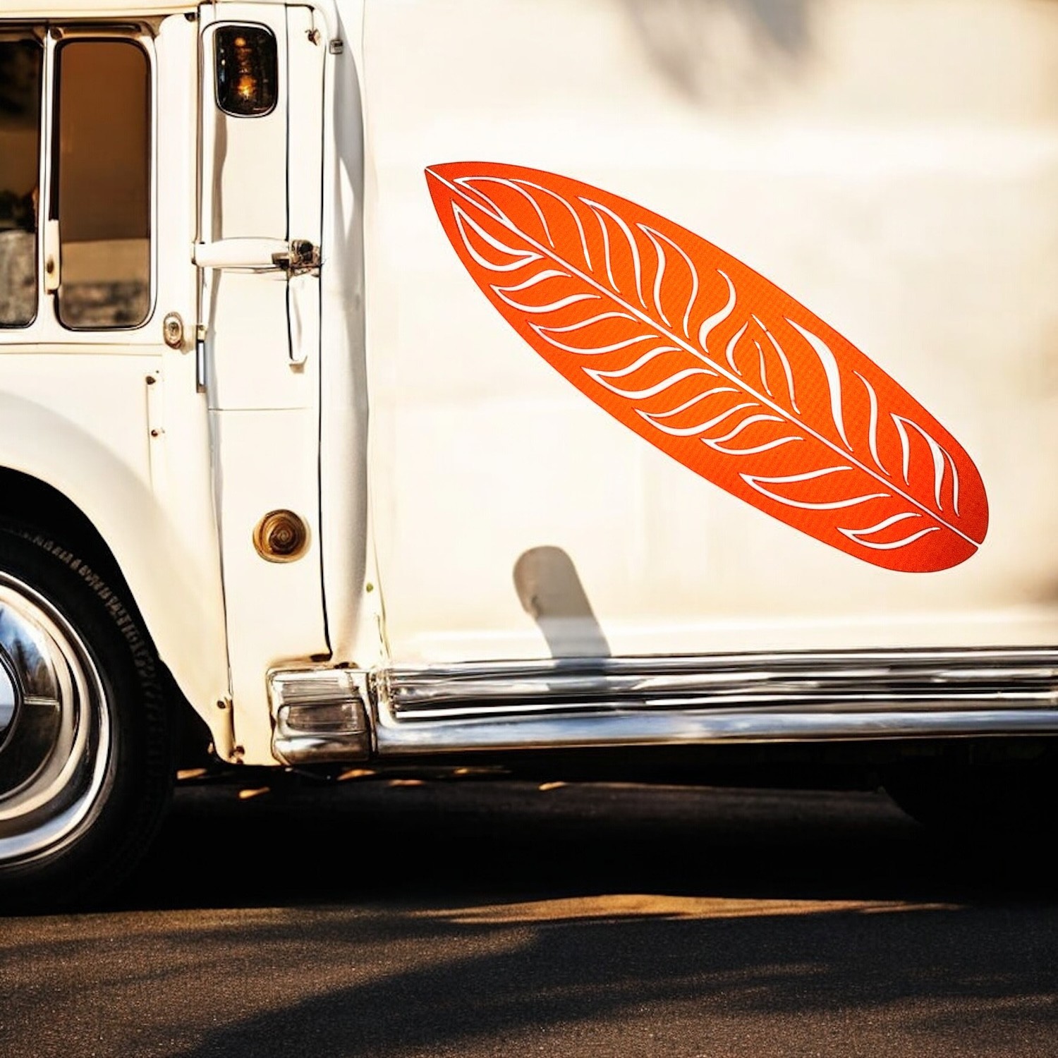 Surfboard Vinyl Decal for car Windows Laptops Any Smooth Surface design #9