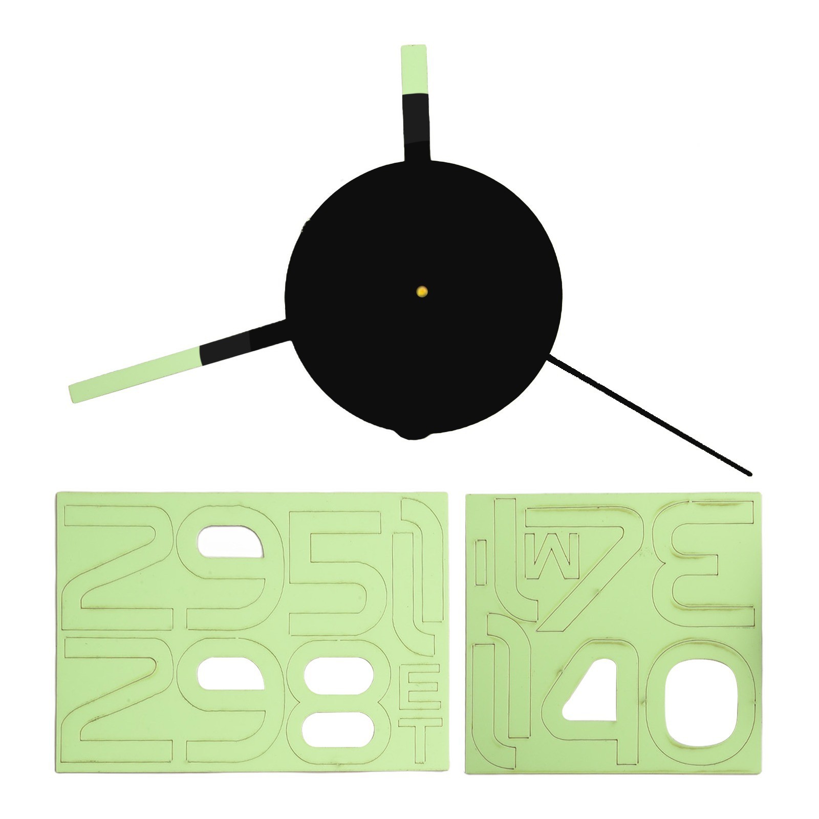 Contemporary Large Mirror Wall Clock for Modern Office and Home Design