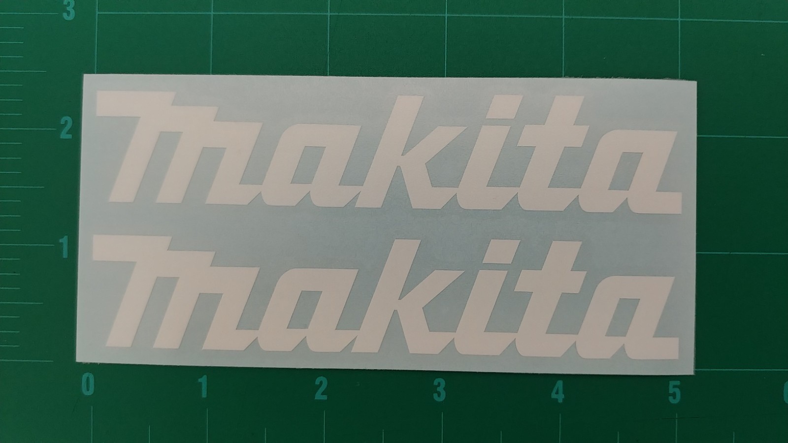 Makita Logo Decal Drill Driver Impact 18V Bit Tool Sticker Reciprocating Saw