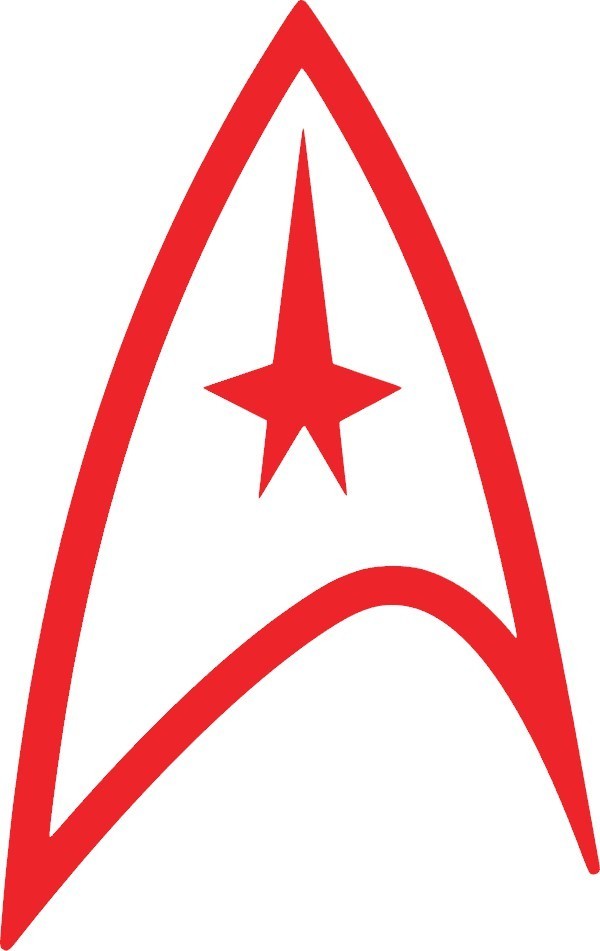 2 STAR TREK COMMUNICATOR Decals 4"x2.5" car truck Sticker Choose color BOGO