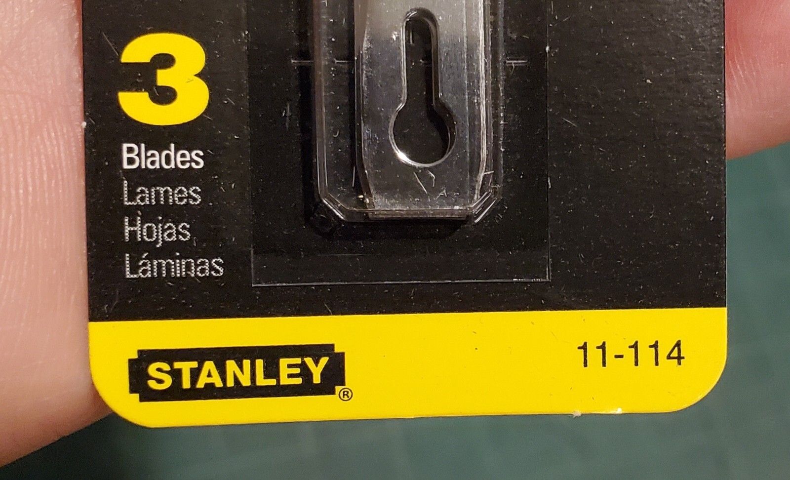 Stanley 11-114 Blade Knife USA NOS Curved Blades Art Artist 9 Blades Total