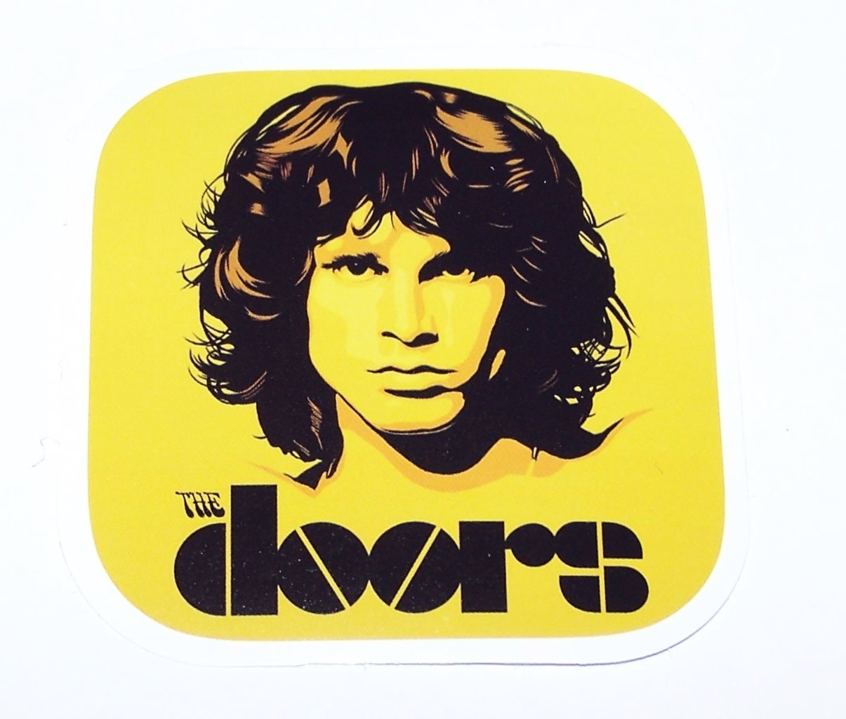 THE DOORS Logo Die Cut Sticker Decal Music Band Rock 60s Jim Morrison The Doors