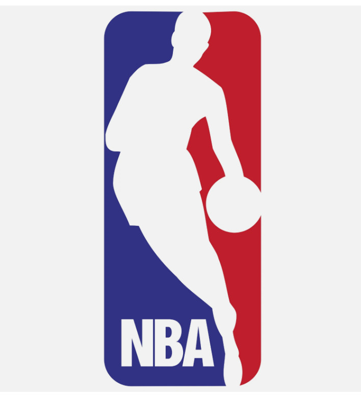 NBA logo sticker laptop vinyl decal