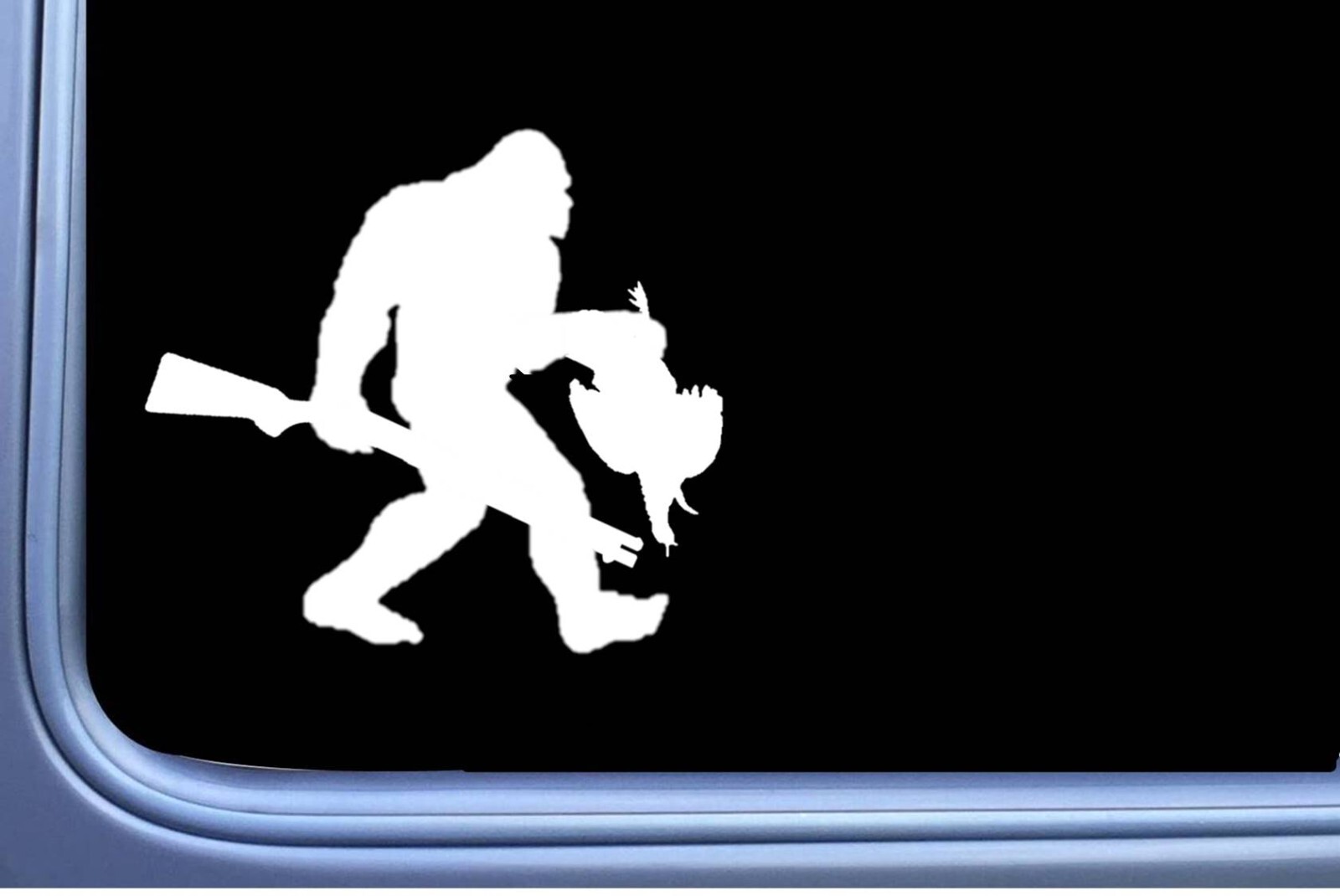 Bigfoot Turkey Hunting Decal OS 437 6" sasquatch box call sticker
