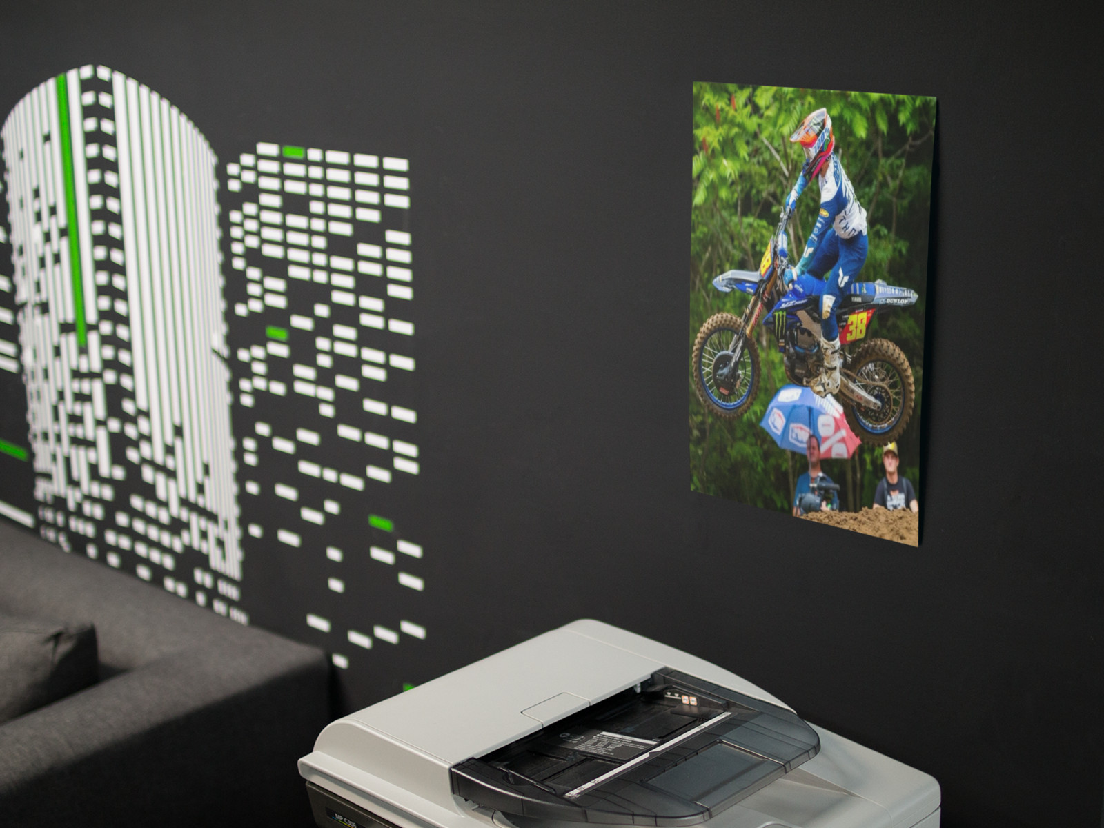 Haiden Deegan MOTOCROSS Racing Wall Vinyl Decal Poster (Removable Adhesive)