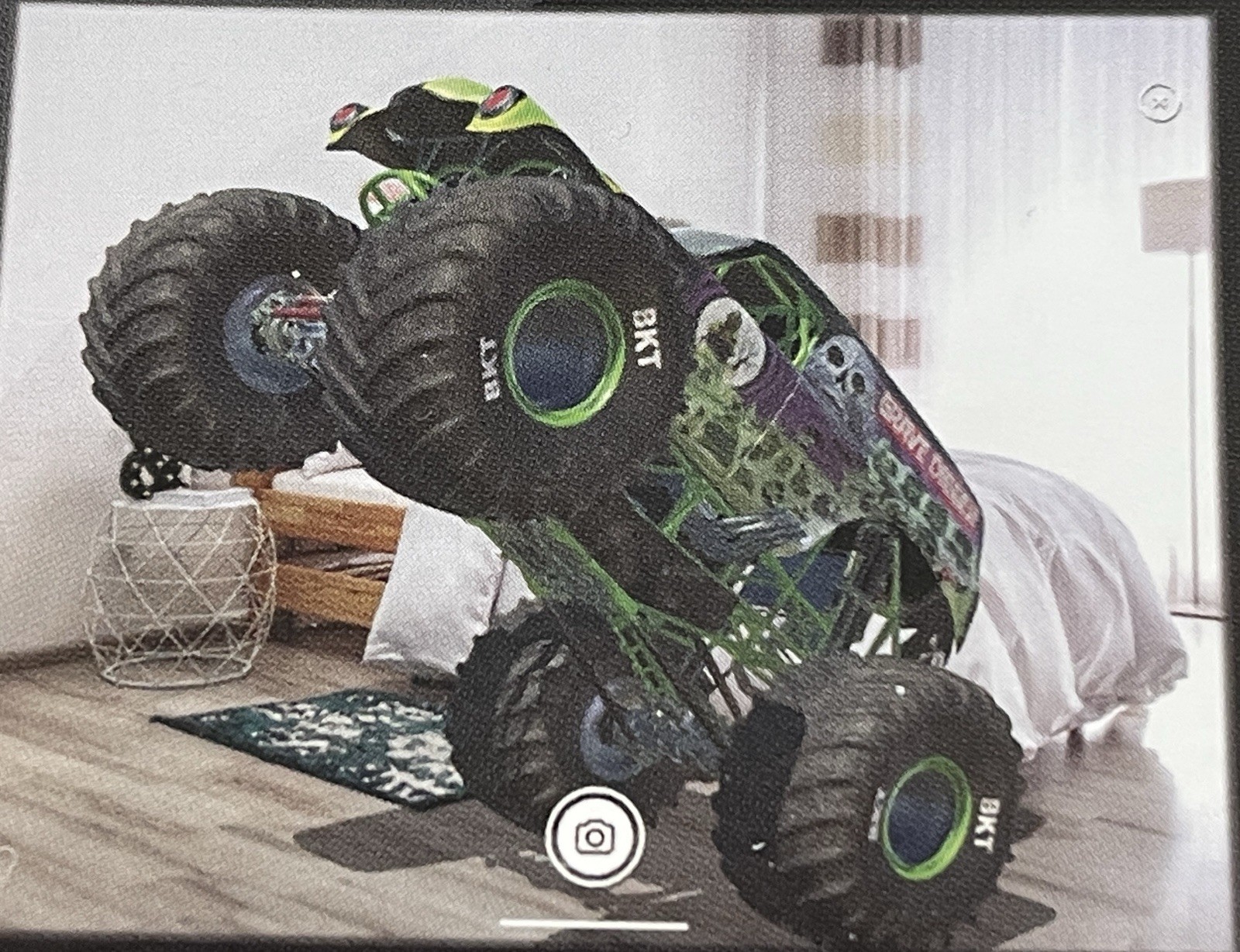 Lot of 2 Sets GRAVE DIGGER Monster Trucks Wall Decals 20” x 10” NEW