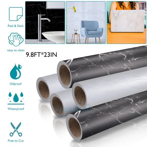 3D Stone Wallpaper Self-Adhesive Contact Paper Brick Peel and Stick Waterproof