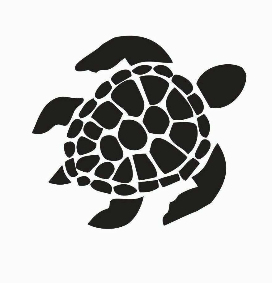 Sea Turtle Animal Die Cut Car Decal Sticker – FREE SHIP –