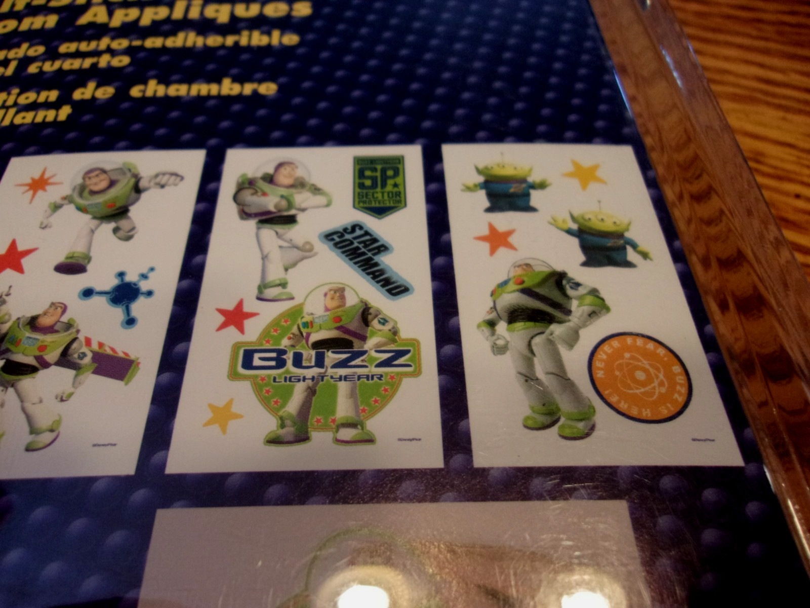 Toy Story Buzz Lightyear Wall Decal Set