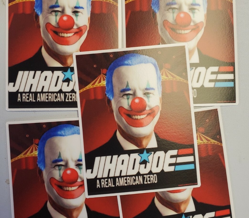 LET'S GO BRANDON #FJB STICKERS 3 PACK LOT VARIETY PACK 😄 TRUMP 2024