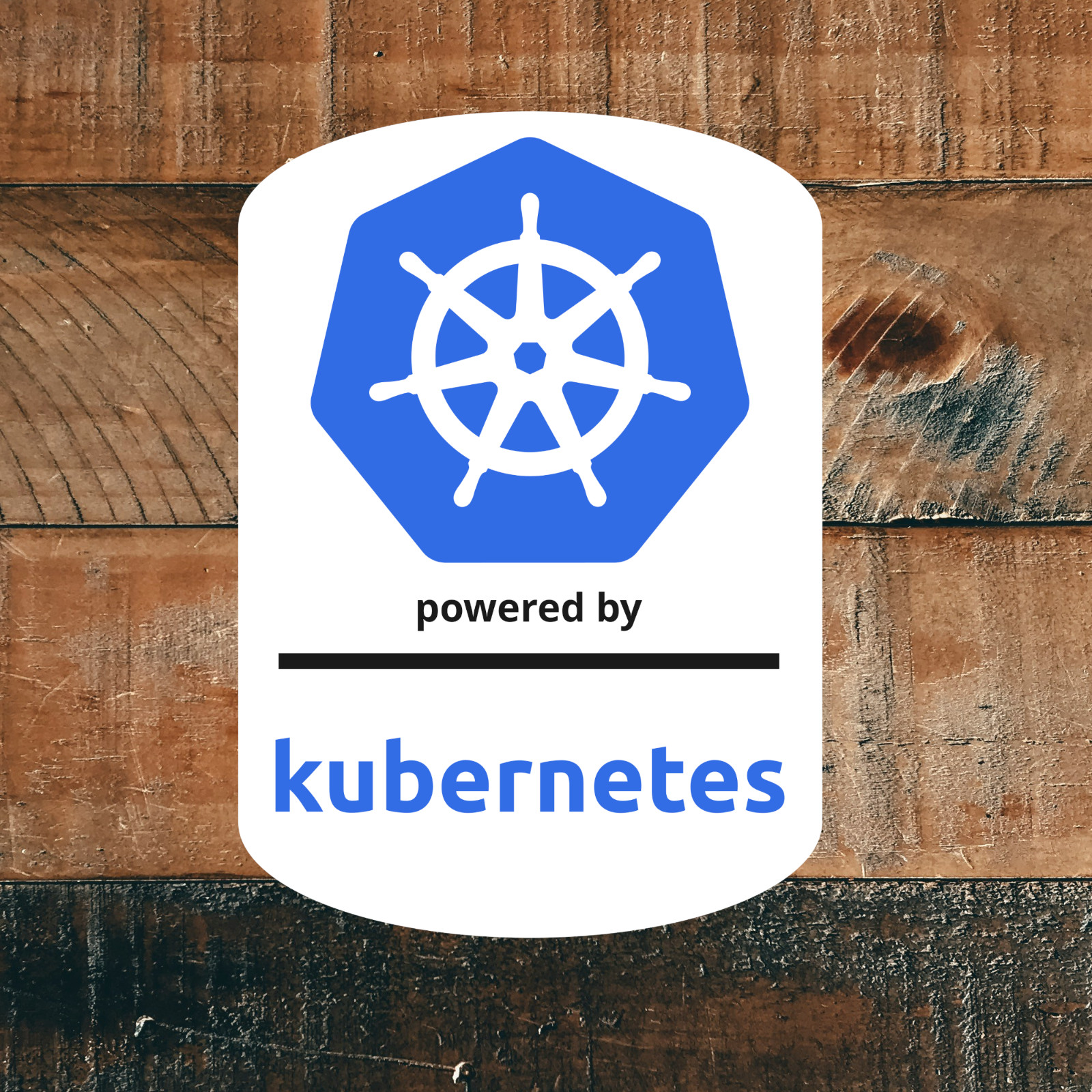 Kubernetes Server Case Sticker | Homelab Virtualization Decal | Sysadmin Rack La