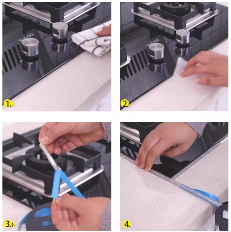 Ceramic Tile Mildewproof Gap Tape 7.5mm-15mmx6Meter Waterproof Seam Sticker