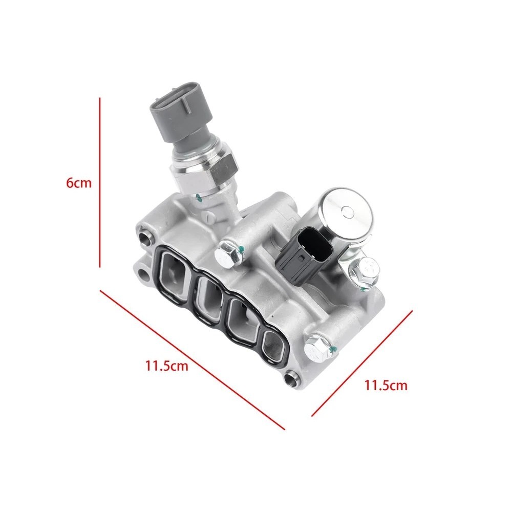15810-RKB-J01 Engine Variable Valve Timing VVT Solenoid with Gasket Replaceme…