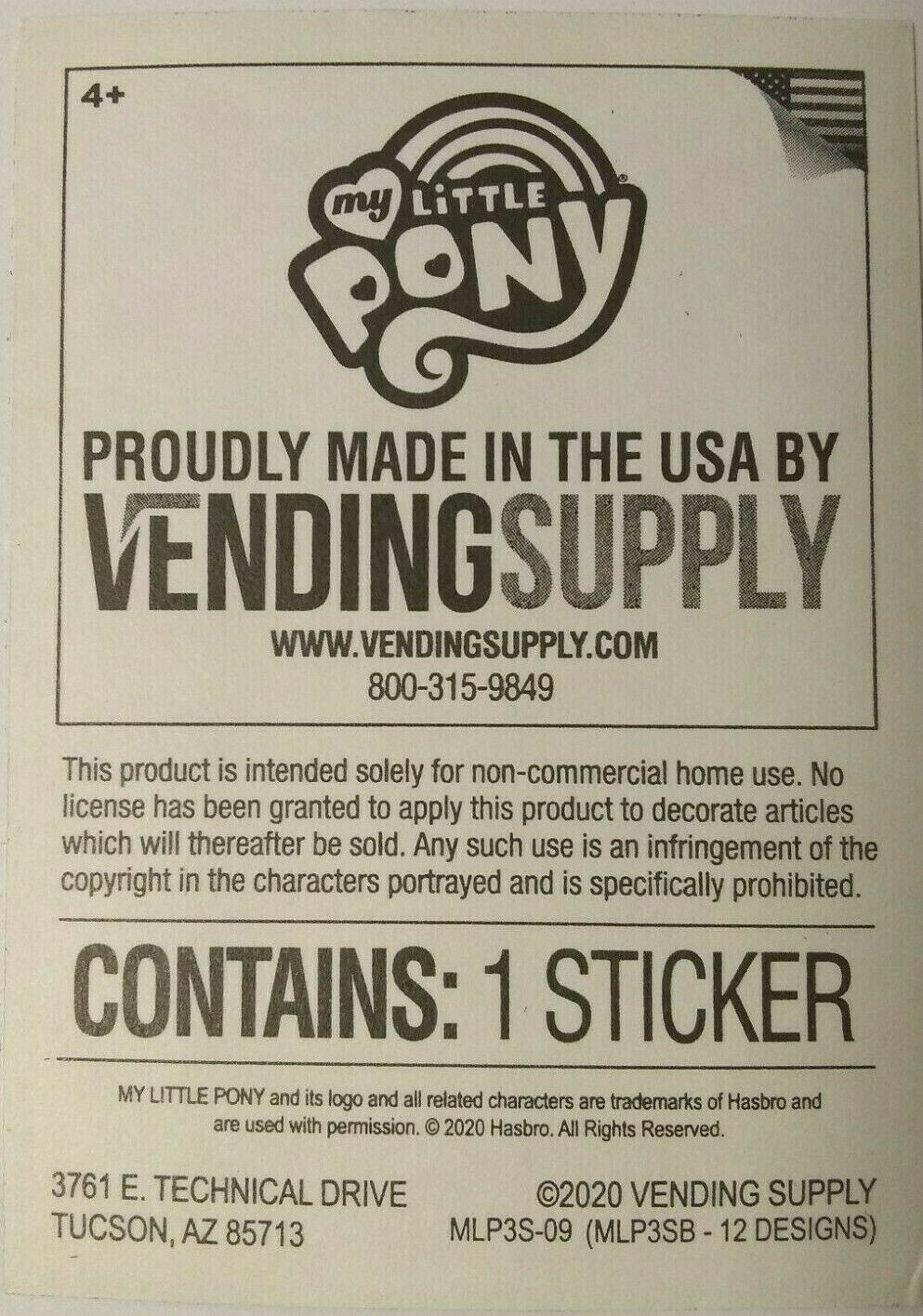 My Little Pony Officially Licensed Sticker Decal Cute Retro Kawaii 80's 90's