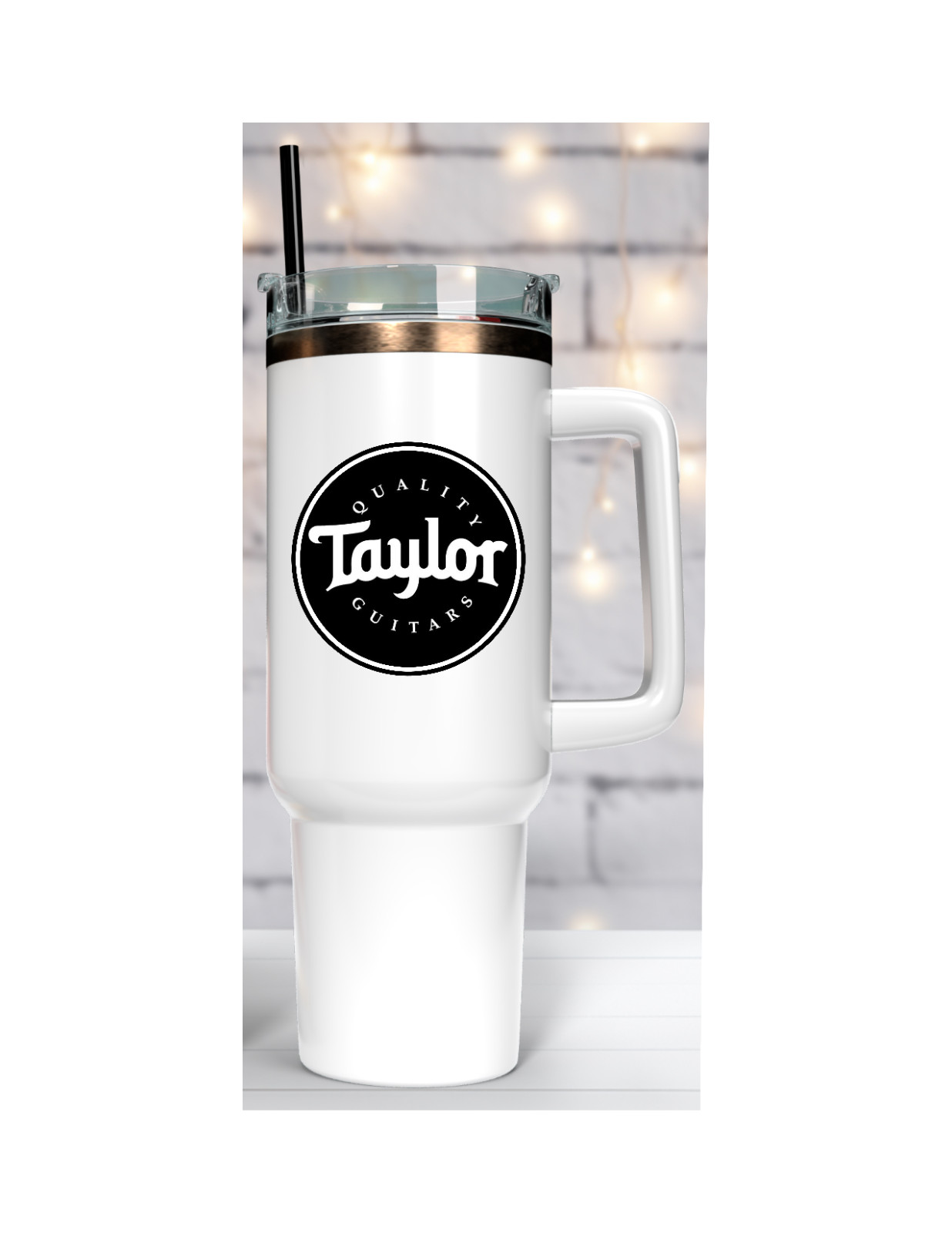 Guitars Taylor – 4in Handmade Vinyl Decal Auto Cooler Laptop Case Decor Cup 262