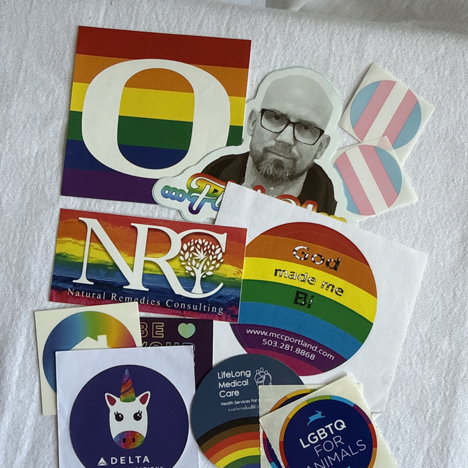 LGBTQ+ Pride Stickers (12)
