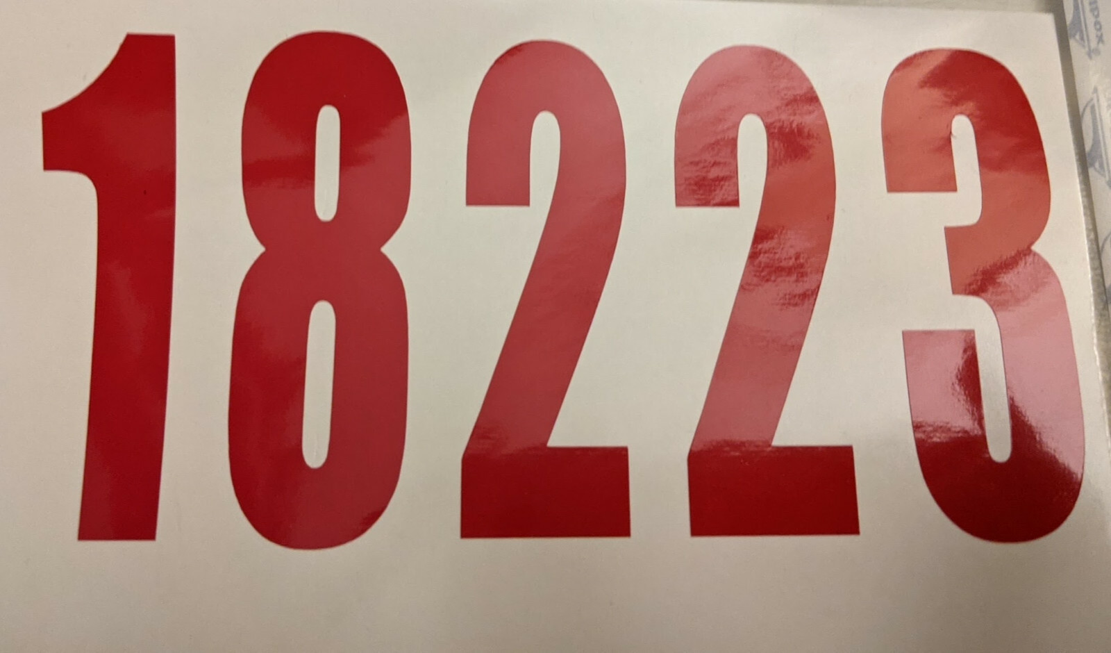 Custom Trash Bin / Wheelie Bin Address Number/Street Decal Stickers