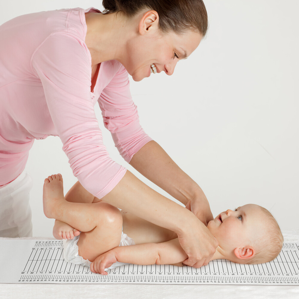 Infants Height Ruler Safe Measuring Mat Height Ruler for Newborns Toddlers