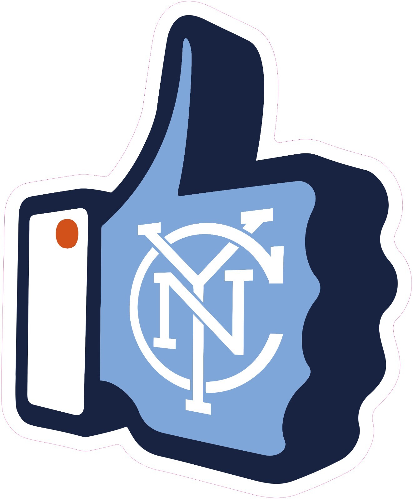 New York City FC Soccer Vinyl Decal Sticker Car Truck Bumper Laptop Window Mug