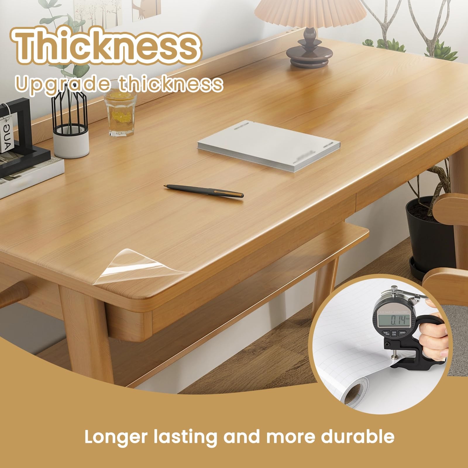 Clear Adhesive Removable Vinyl Film Thickness