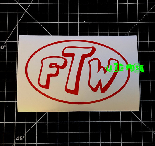 FOREVER TWO WHEELS DECAL STICKER VINYL ftw outlaw biker chopper motorcycle