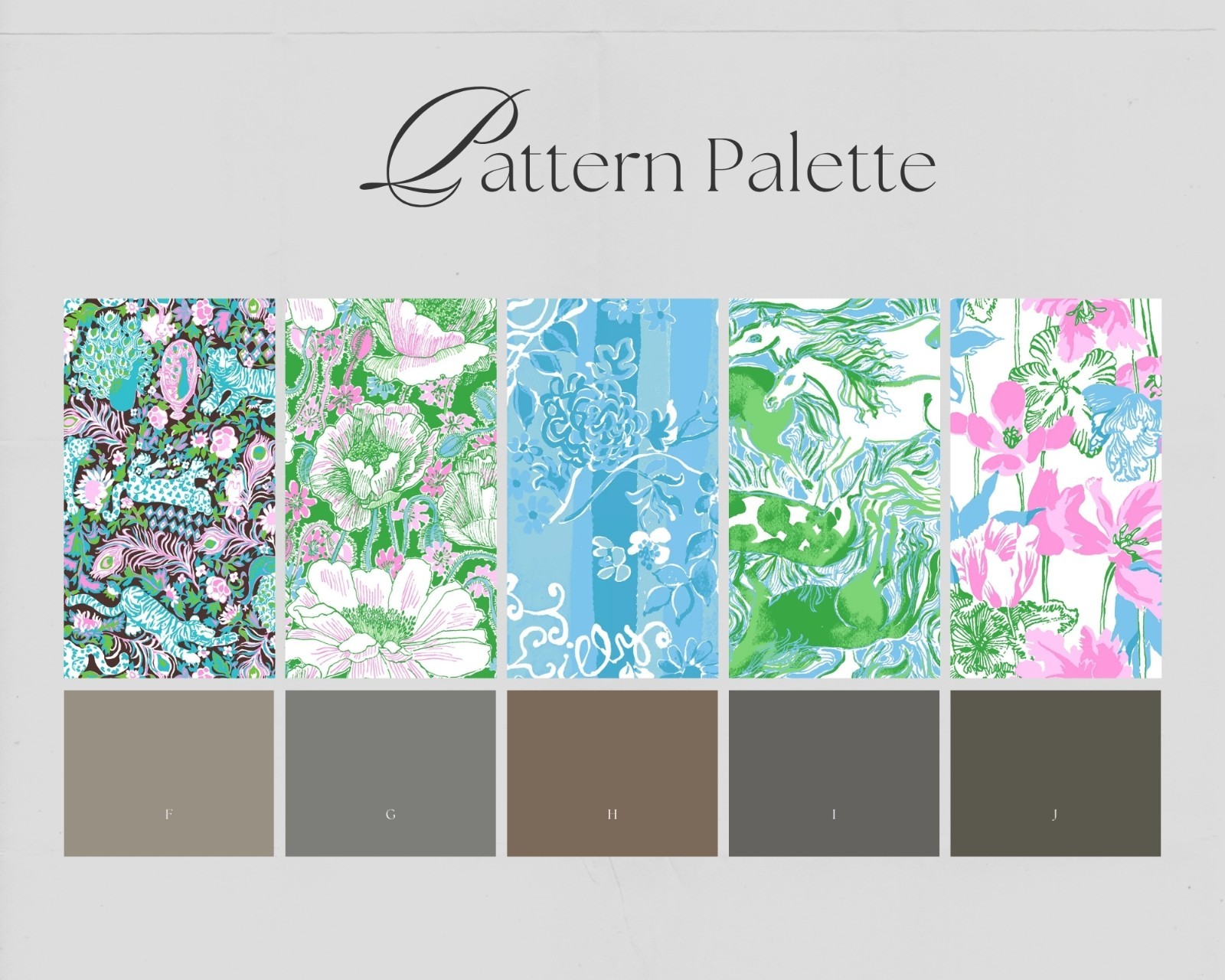 Lilly Pulitzer Pattern Vinyl & Iron on HTV for Cricut cutting machines