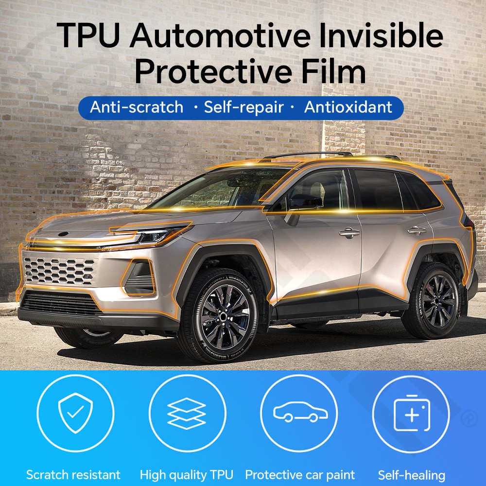 For Toyota RAV4 2026-UP Paint Protection Gloss Clear Film Pre-Cut TPU PPF Kits