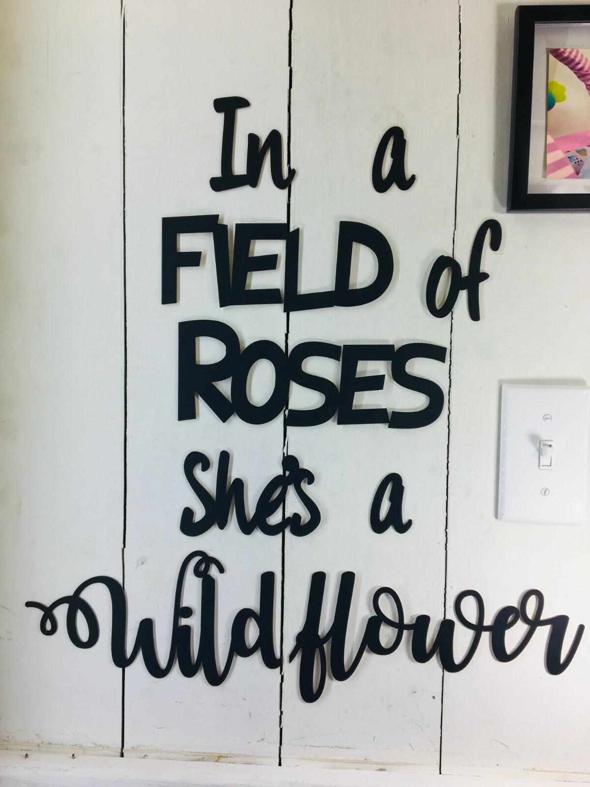 In a Field of Roses She's a wildflower