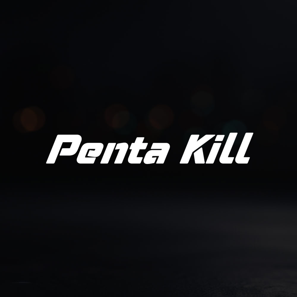 8in Vinyl Decal Sticker – "Penta Kill"