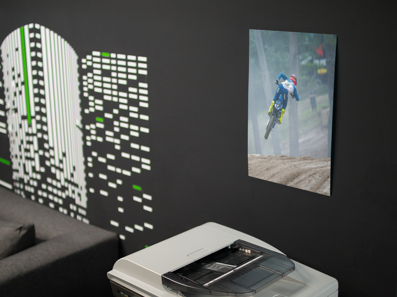 Haiden Deegan SOUTHWICK MOTOCROSS Wall Vinyl Decal Poster (Removable Adhesive)