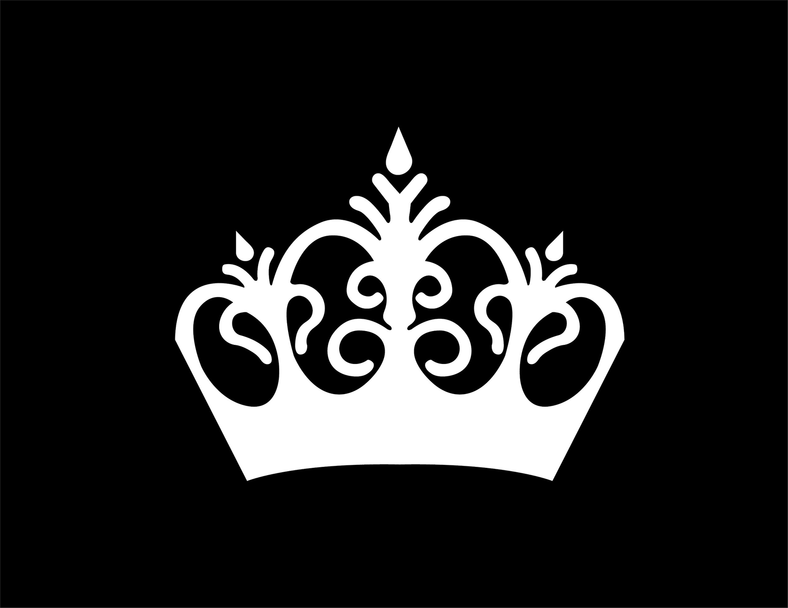 Crown Car Decal / Sticker | Premium Quality Vinyl Decal | 5.75" X 4.5"