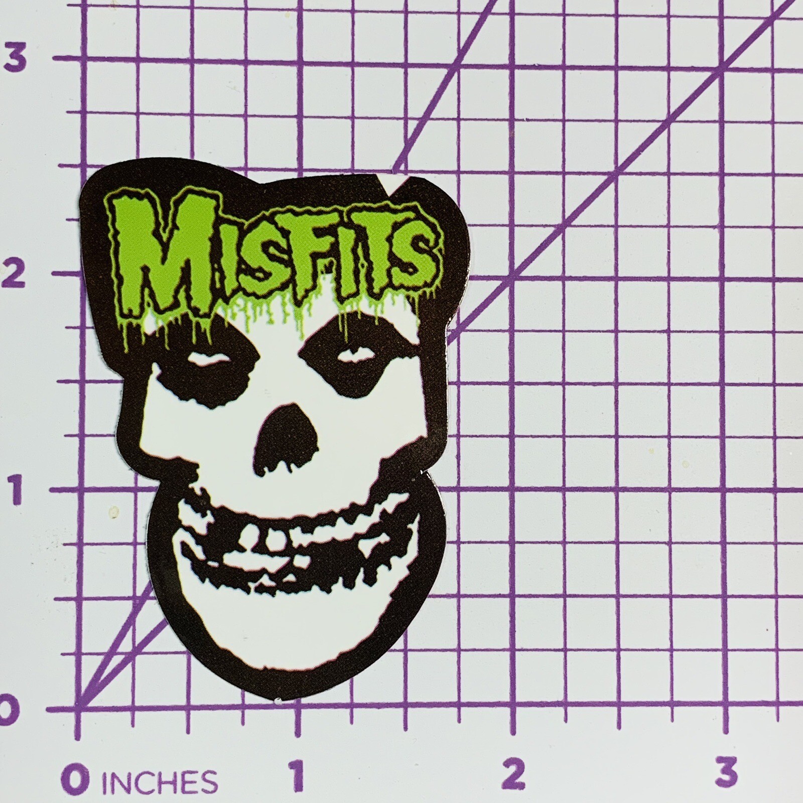 Misfits Skull Logo Vinyl Decal Sticker – Free Ship & Track Stickerbomb Triangle
