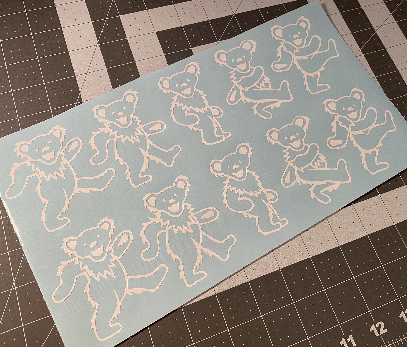 Vinyl Decal for Window – Grateful Dead, Dancing Bears (5)