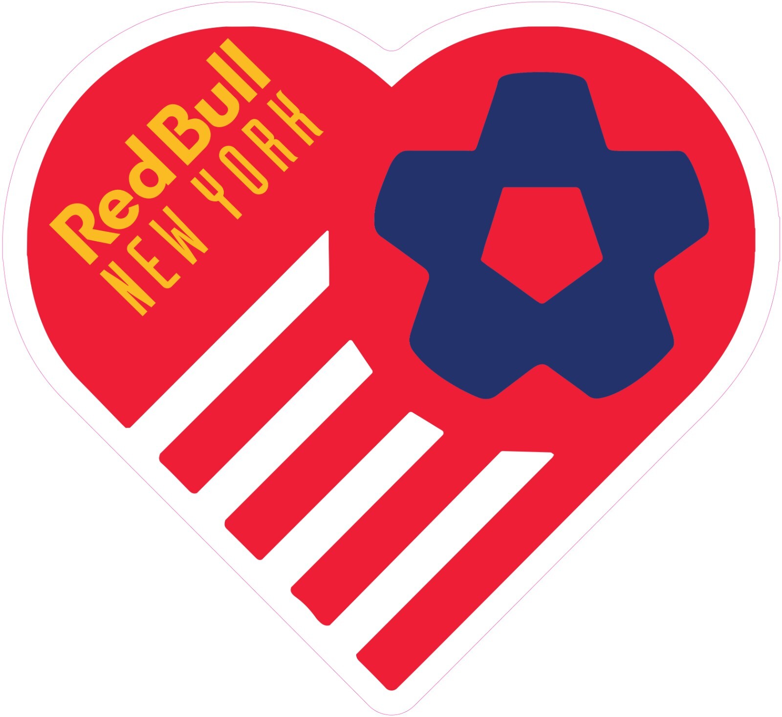 New York Red Bull Soccer Vinyl Decal Sticker Car Truck Bumper Laptop Mug Tumbler