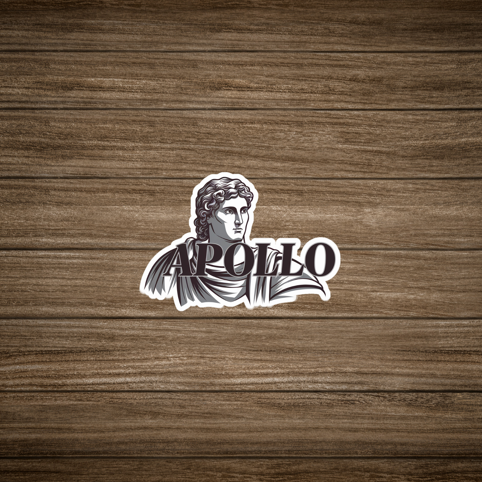 Apollo Greek God of the Sun Vinyl Sticker – Greek Mythology Decal #1707