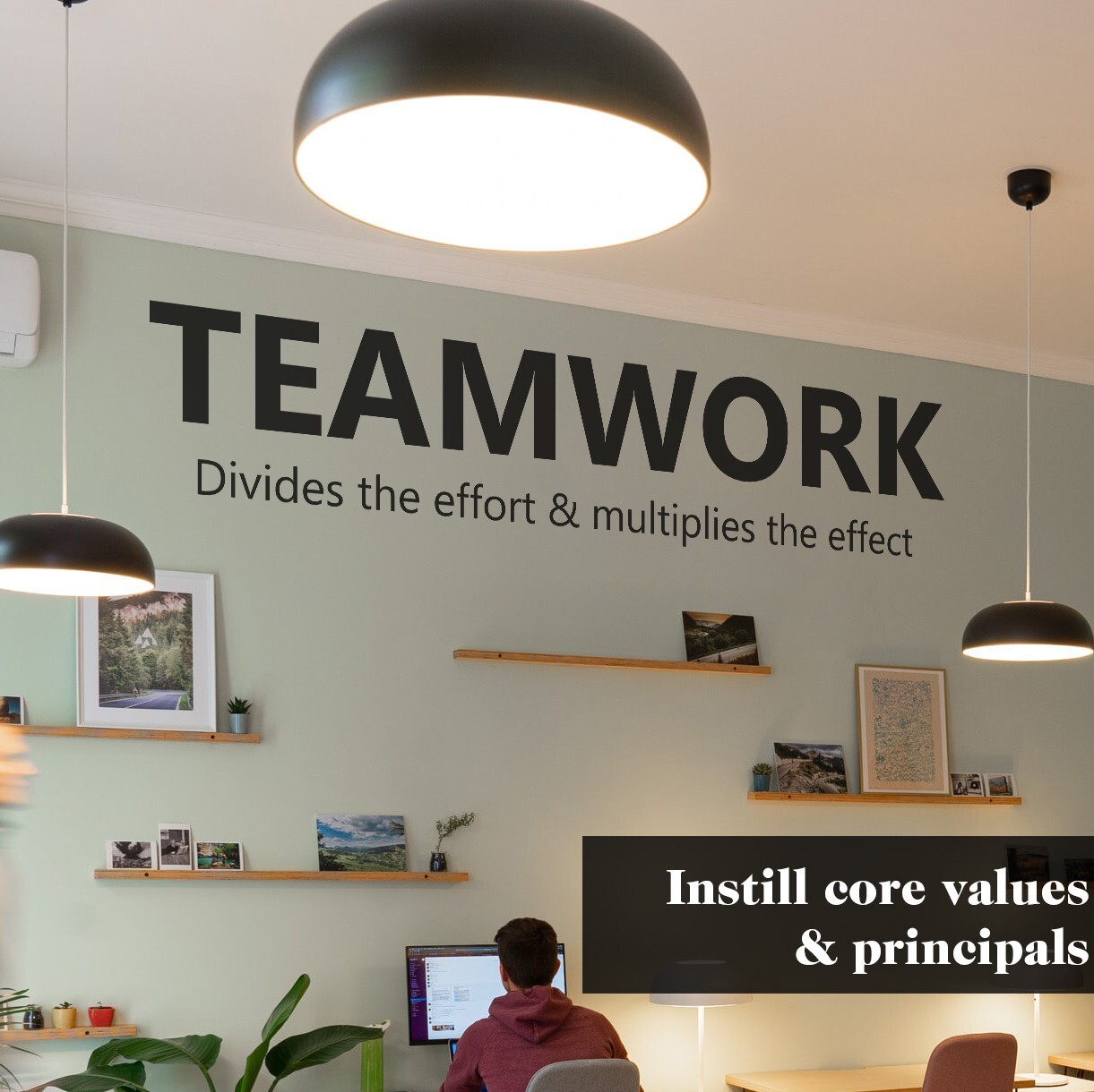 Teamwork Motivational and Inspirational Office Wall Decal Sticker Vinyl Quotes
