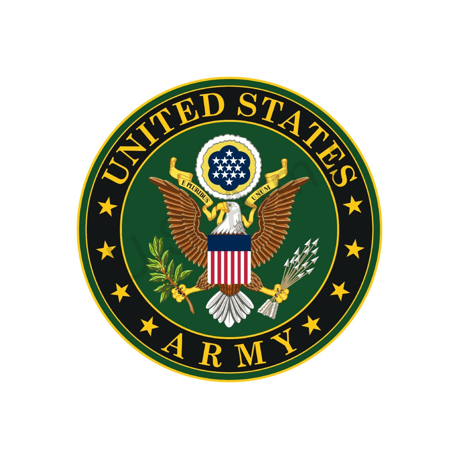 US Army Decal – Indoor or Outdoor Use – Available in Various Sizes