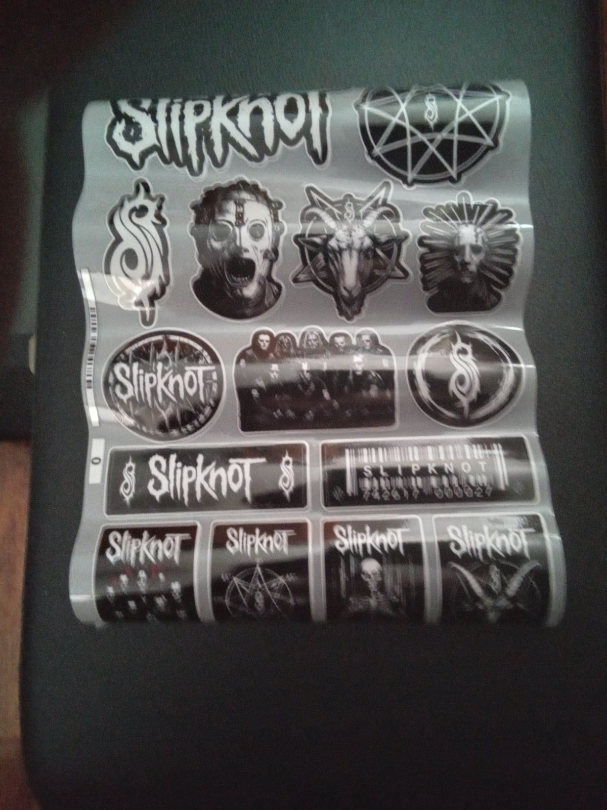 Slipknot PVC Vinyl waterproof decals – 2 sheets
