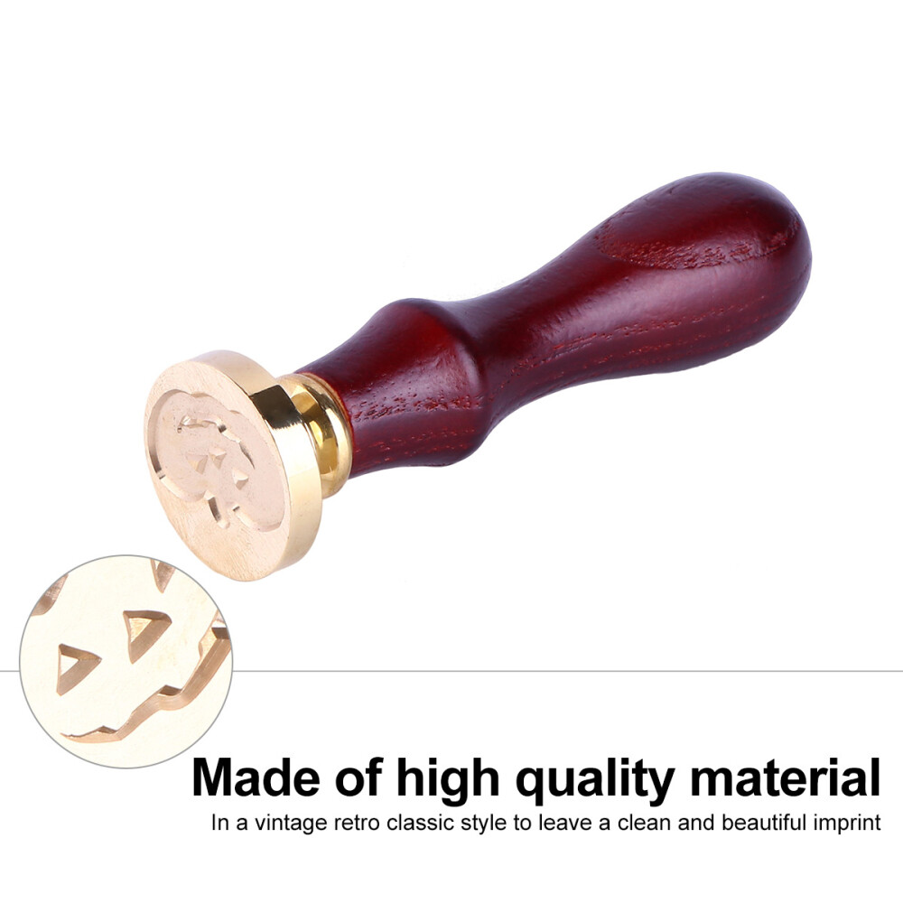 Halloween Sealing Wax Stamp Halloween Envelopes for Wax Seal Pumpkin Wax Stamp