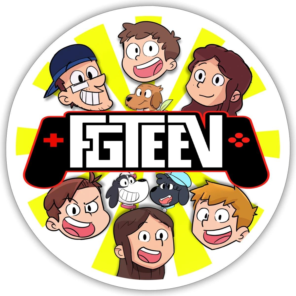 FGTeeV Logo Sticker, max. 4 x 4"