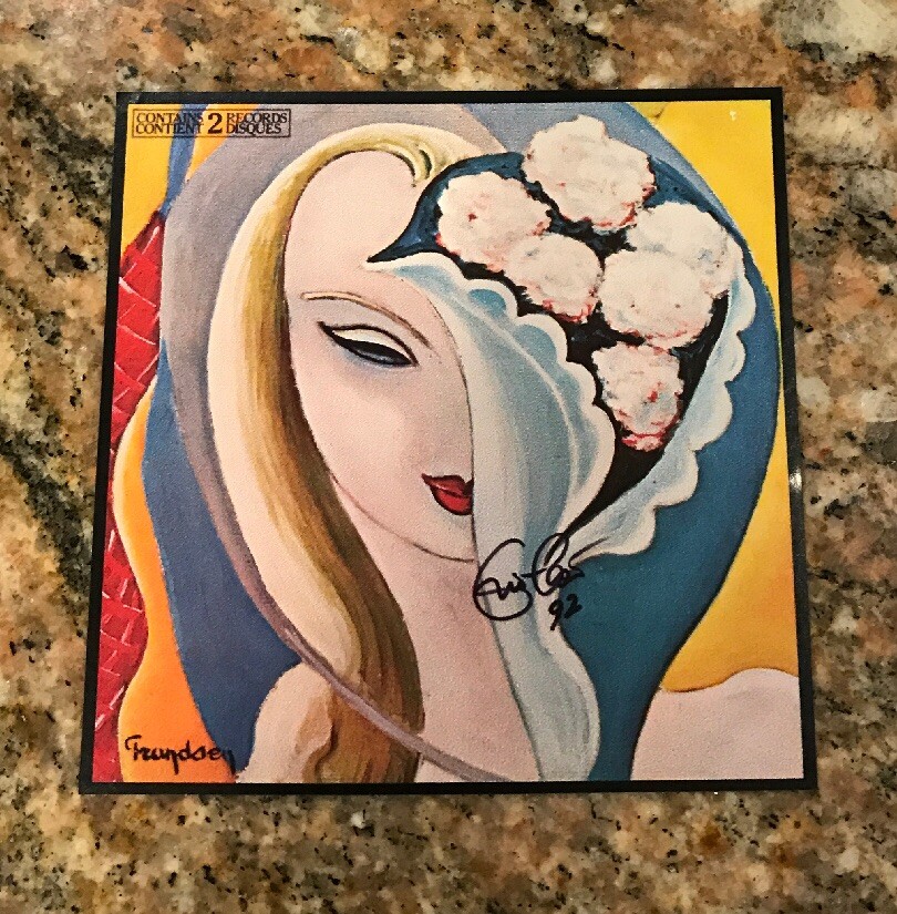 Layla Sticker – Derek And The Dominos Eric Clapton Blues Rock 1970s Music