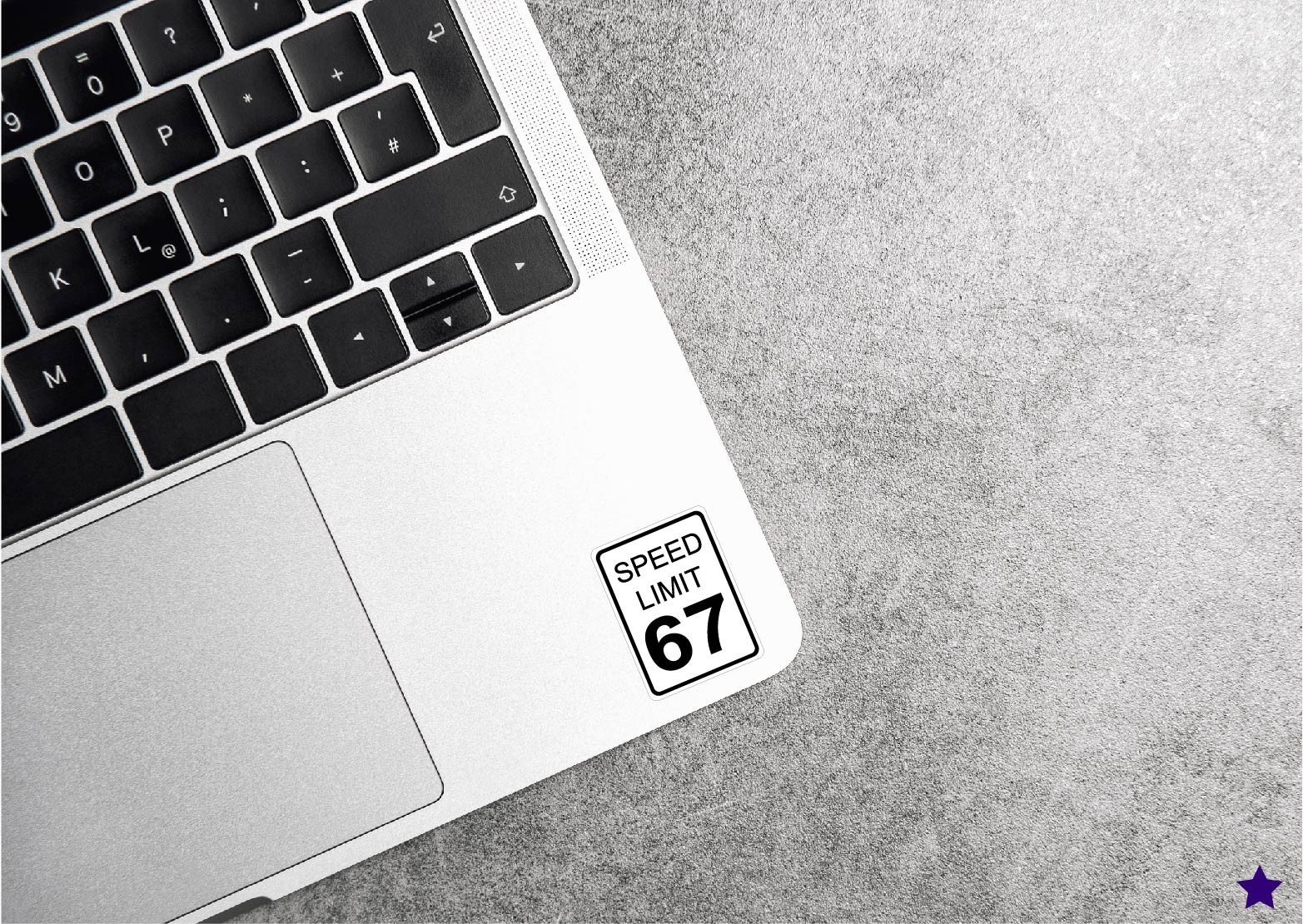 Speed Limit 67 Decal Sticker Meme Trending Trend Post 6 7 Teen Gift Get Lost Mi