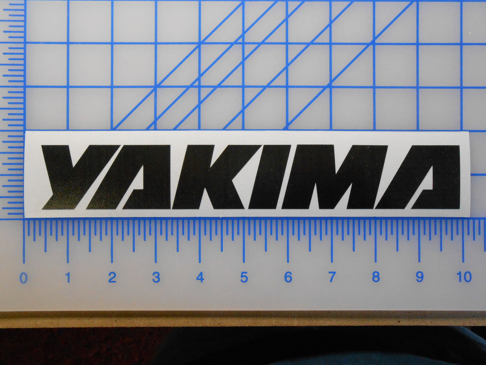 Yakima Logo Decal Sticker 7" 9.5" 11" Roof Rack Load Bar Bike Fairing Carrier
