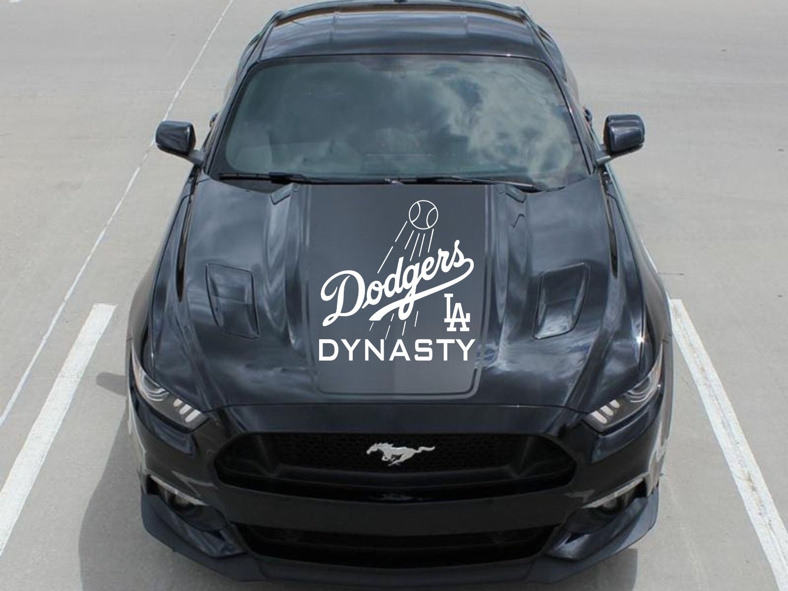 Los Angeles Dodgers Dynasty Vinyl Decal Sticker Car Truck SUV Cup Mug Laptop